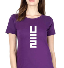 Load image into Gallery viewer, U2 T-Shirt for Women-Purple-Ektarfa.online
