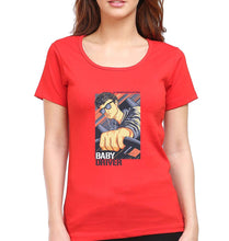 Load image into Gallery viewer, Baby Driver T-Shirt for Women-Red-Ektarfa.online
