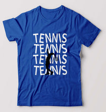 Load image into Gallery viewer, Tennis T-Shirt for Men-Royal Blue-Ektarfa.online
