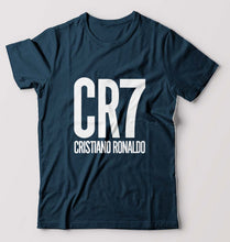 Load image into Gallery viewer, Cristiano Ronaldo CR7 T-Shirt for Men-Petrol Blue-Ektarfa.online
