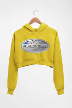 Load image into Gallery viewer, Pagani Crop HOODIE FOR WOMEN-Mustard Yellow-Ektarfa.online
