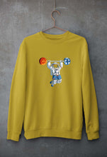Load image into Gallery viewer, Gym Unisex Sweatshirt for Men/Women-Mustard Yellow-Ektarfa.online
