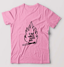 Load image into Gallery viewer, Twin Peaks Fire Walk With Me T-Shirt for Men-Light Baby Pink-Ektarfa.online
