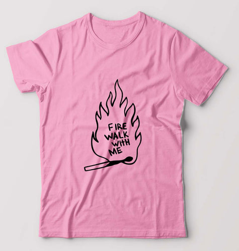 Twin Peaks Fire Walk With Me T-Shirt for Men-Light Baby Pink-Ektarfa.online