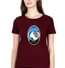 Load image into Gallery viewer, Atalanta T-Shirt for Women-Maroon-Ektarfa.online
