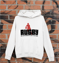 Load image into Gallery viewer, Rugby Unisex Hoodie for Men/Women-White-Ektarfa.online

