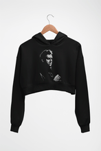 Load image into Gallery viewer, Ronnie O&#39;Sullivan Snooker Crop HOODIE FOR WOMEN-Black-Ektarfa.online
