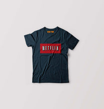 Load image into Gallery viewer, Netflix Kids T-Shirt for Boy/Girl-Petrol Blue-Ektarfa.online
