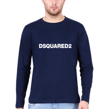 Load image into Gallery viewer, Dsquared2 Full Sleeves T-Shirt for Men-Navy Blue-Ektarfa.online
