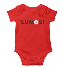 Load image into Gallery viewer, Harry Potter Lumos Kids Romper For Baby Boy/Girl-0-5 Months(18 Inches)-Red-Ektarfa.online
