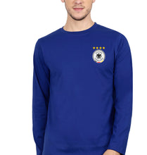 Load image into Gallery viewer, Germany Football Full Sleeves T-Shirt for Men-Royal Blue-Ektarfa.online
