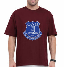 Load image into Gallery viewer, EVERTON Oversized T-Shirt for Men-Maroon-Ektarfa.online
