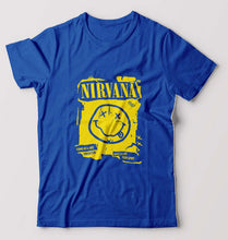 Load image into Gallery viewer, Nirvana T-Shirt for Men-Royal Blue-Ektarfa.online
