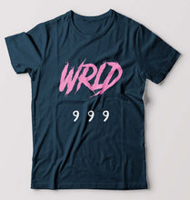 Load image into Gallery viewer, Juice WRLD 999 T-Shirt for Men-S(38 Inches)-Petrol Blue-Ektarfa.online
