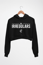 Load image into Gallery viewer, The Irregulars Crop HOODIE FOR WOMEN-Black-Ektarfa.online
