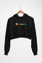 Load image into Gallery viewer, CoComelon Crop HOODIE FOR WOMEN-Black-Ektarfa.online
