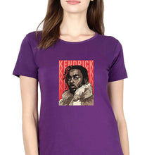 Load image into Gallery viewer, Kendrick Lamar T-Shirt for Women-Purple-Ektarfa.online
