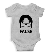 Load image into Gallery viewer, Dwight Schrute Kids Romper For Baby Boy/Girl-0-5 Months(18 Inches)-Grey-Ektarfa.online
