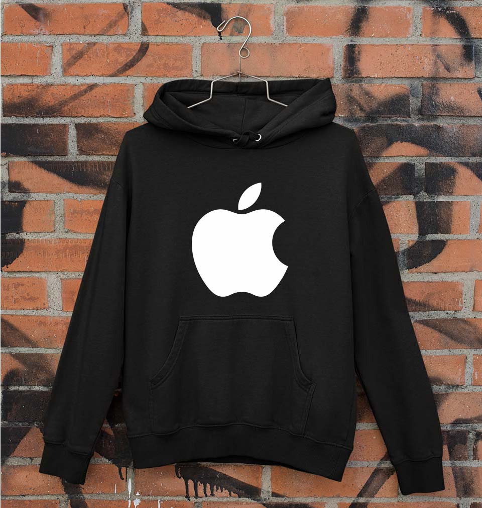Apple Unisex Hoodie for Men/Women-Black-Ektarfa.online