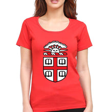 Load image into Gallery viewer, Brown University T-Shirt for Women-Red-Ektarfa.online

