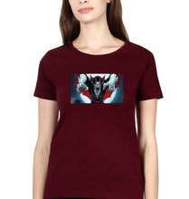 Load image into Gallery viewer, Morbius T-Shirt for Women-Maroon-Ektarfa.online
