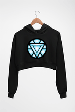 Load image into Gallery viewer, ARC REACTOR Iron Man Superhero Crop HOODIE FOR WOMEN-Ektarfa.online

