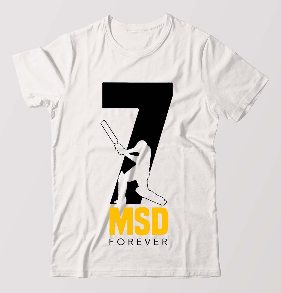 MS Dhoni (MSD) T-Shirt for Men