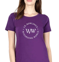 Load image into Gallery viewer, Wizarding World T-Shirt for Women-Purple-Ektarfa.online
