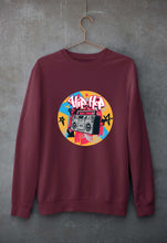 Load image into Gallery viewer, Hip Hop Unisex Sweatshirt for Men/Women-Maroon-Ektarfa.online
