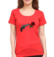 Load image into Gallery viewer, Guns N&#39; Roses T-Shirt for Women-Red-Ektarfa.online
