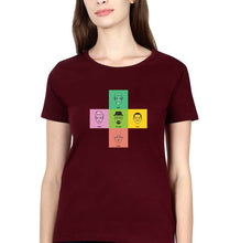 Load image into Gallery viewer, Breaking Bad T-Shirt for Women-Maroon-Ektarfa.online
