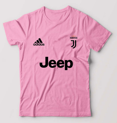 Juventus F.C. 2021-22 T-Shirt for Men-Light Baby Pink-Ektarfa.online