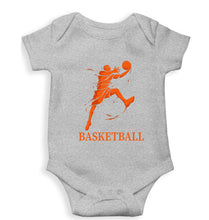 Load image into Gallery viewer, NBA Basketball Kids Romper For Baby Boy/Girl-0-5 Months(18 Inches)-Grey-Ektarfa.online
