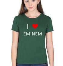 Load image into Gallery viewer, Eminem T-Shirt for Women-Dark Green-Ektarfa.online
