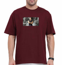 Load image into Gallery viewer, Fast X Vin Diesel Oversized T-Shirt for Men-Maroon-Ektarfa.online

