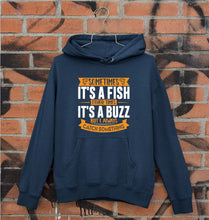 Load image into Gallery viewer, Fishing Unisex Hoodie for Men/Women-Navy Blue-Ektarfa.online
