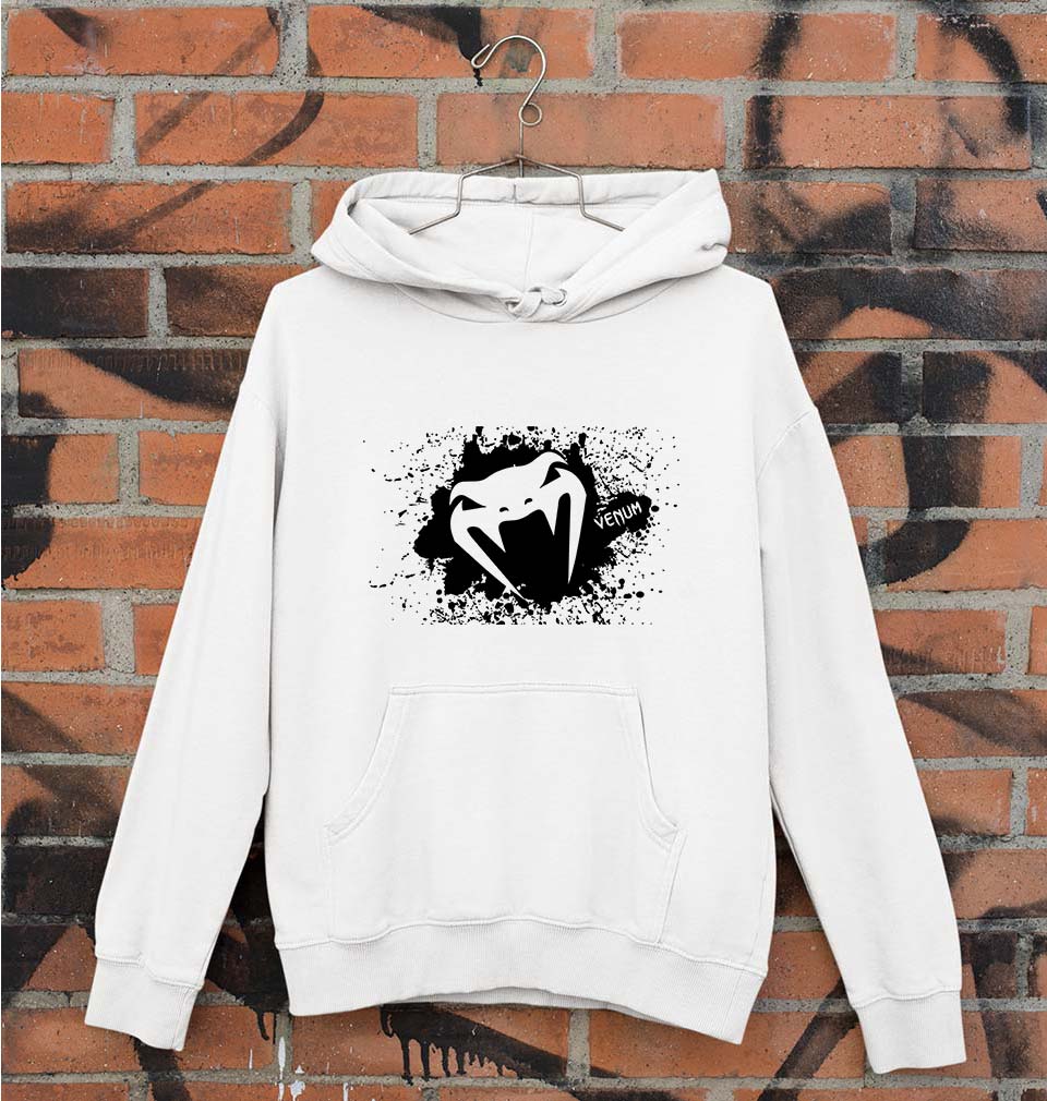 UFC Venum Unisex Hoodie for Men/Women-White-Ektarfa.online