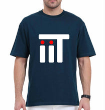 Load image into Gallery viewer, IIT Oversized T-Shirt for Men-Petrol Blue-Ektarfa.online
