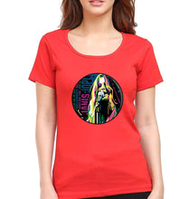 Load image into Gallery viewer, Janis Joplin T-Shirt for Women-Red-Ektarfa.online
