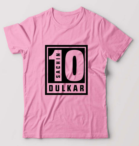 Sachin Tendulkar T-Shirt for Men-Light Baby Pink-Ektarfa.online