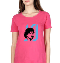 Load image into Gallery viewer, Diego Maradona T-Shirt for Women-Pink-Ektarfa.online

