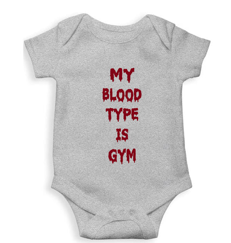 Gym Kids Romper For Baby Boy/Girl-Grey-Ektarfa.online