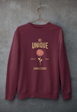 Load image into Gallery viewer, Be Unique Unisex Sweatshirt for Men/Women-Maroon-Ektarfa.online
