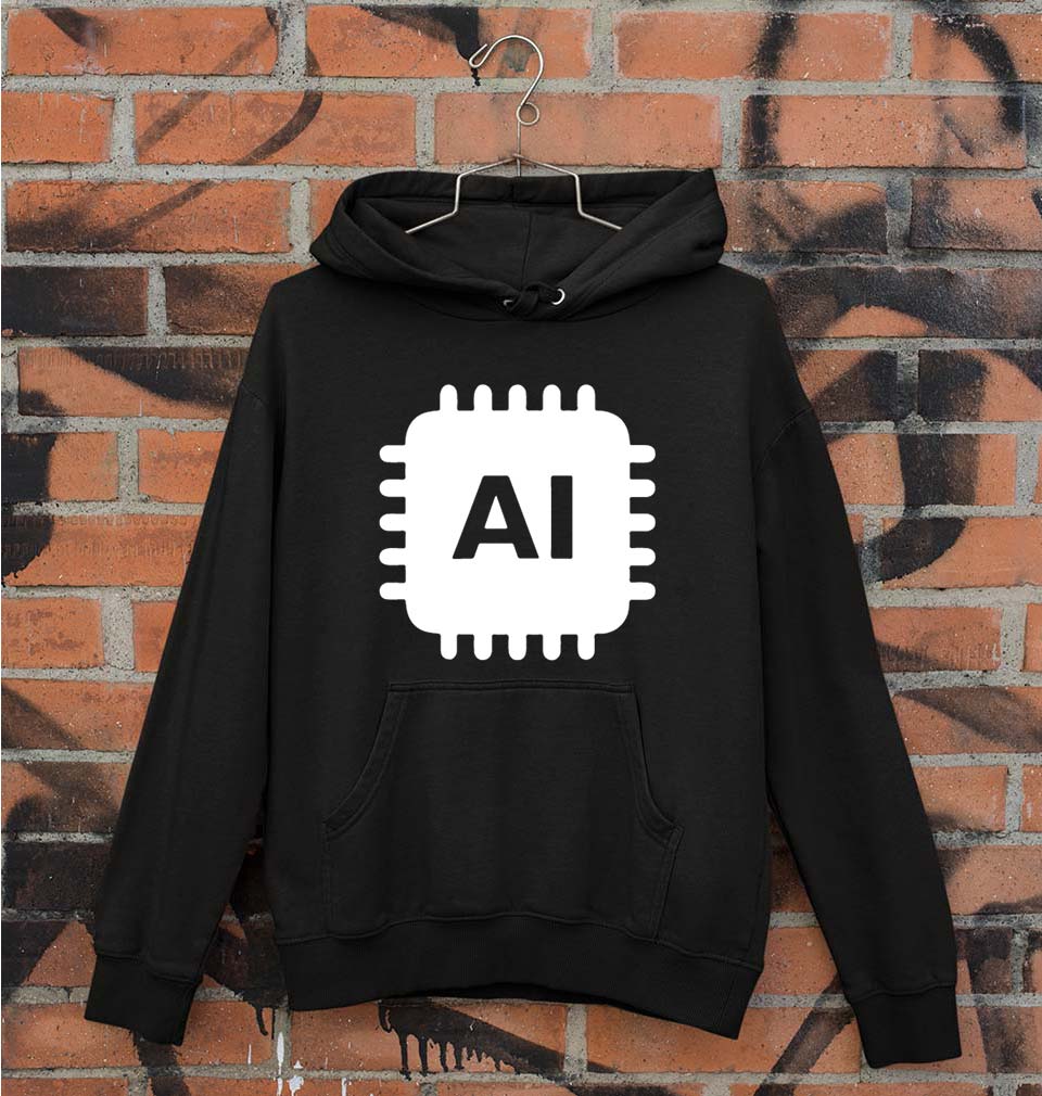 Artificial intelligence (AI) Unisex Hoodie for Men/Women-Black-Ektarfa.online