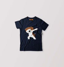 Load image into Gallery viewer, Dab Dog Kids T-Shirt for Boy/Girl-Navy Blue-Ektarfa.online
