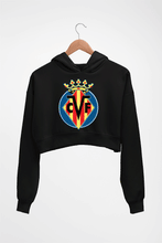 Load image into Gallery viewer, Villarreal HOODIE FOR WOMEN-Black-Ektarfa.online
