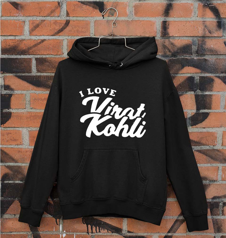 Virat Kohli Unisex Hoodie for Men/Women-Black-Ektarfa.online