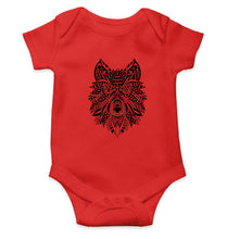 Load image into Gallery viewer, WOLF Kids Romper For Baby Boy/Girl-0-5 Months(18 Inches)-RED-Ektarfa.online
