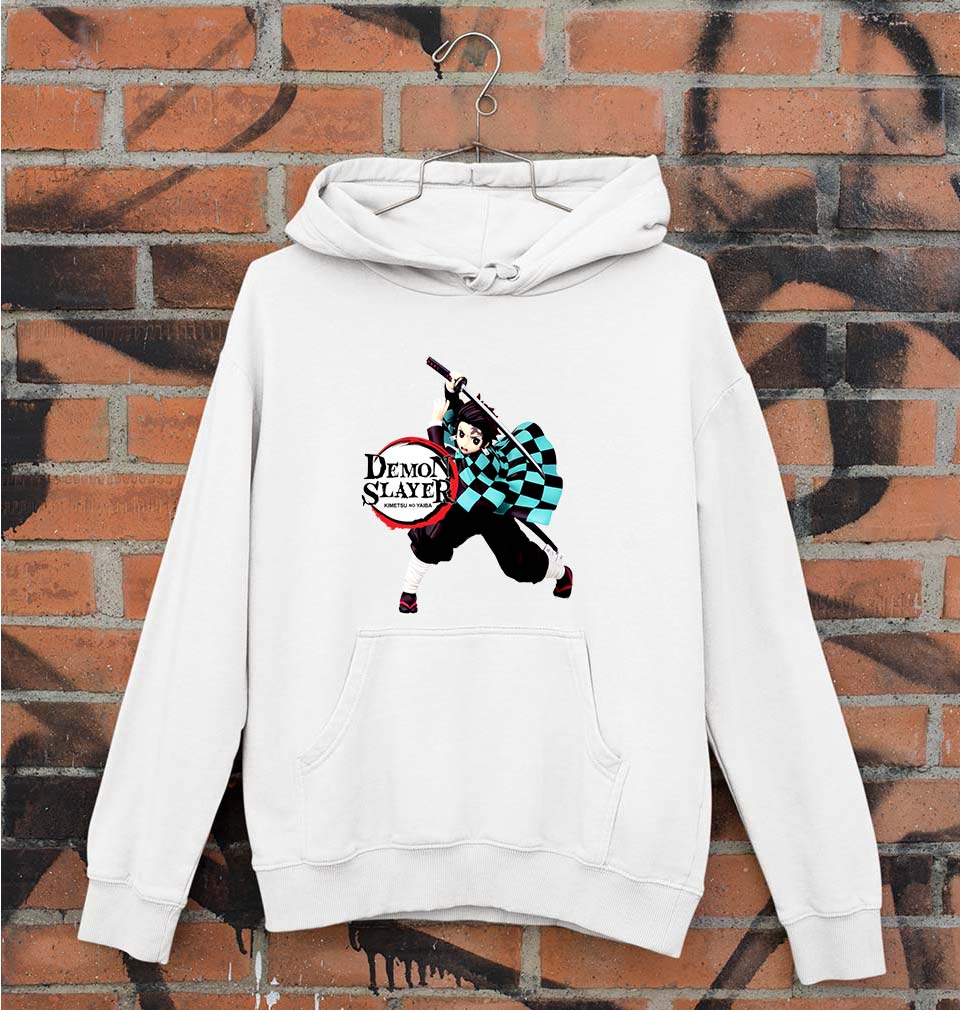 Demon Slayer Unisex Hoodie for Men/Women-White-Ektarfa.online