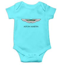 Load image into Gallery viewer, Aston Martin Kids Romper For Baby Boy/Girl-0-5 Months(18 Inches)-Sky Blue-Ektarfa.online
